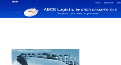 Desktop Screenshot of abce-logistic.com